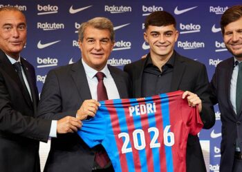 El Barça blinda a Pedri hasta 2026
