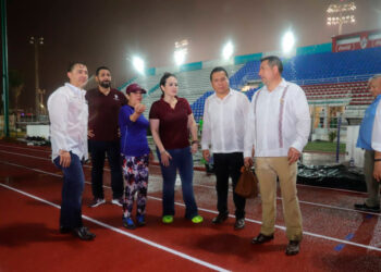Constata Alcaldesa avances en reactivación de espacios deportivos