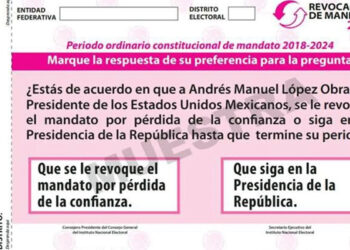Se suma TEPJF a rechazo por moverle a la boleta de revocación de mandato