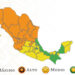 Semáforo COVID en México: hay 4 estados en verde, 15 en naranja y 13 en amarillo
