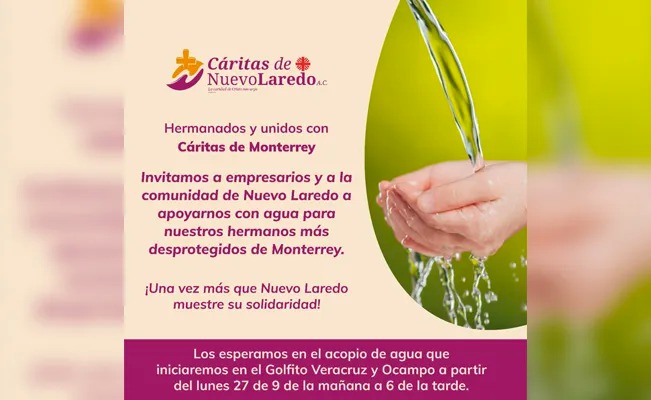 Nuevo Laredo enviará agua a Nuevo León