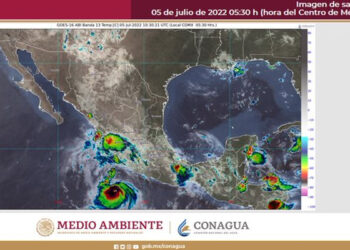 “Bonnie” amenaza gran parte de las costas de México con lluvias intensas