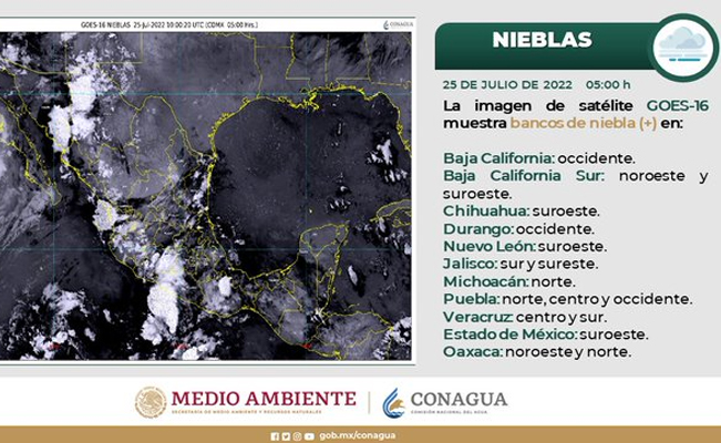 ¡Toma el paraguas!: continuarán las lluvias fuertes en gran parte de México