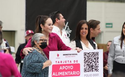 Gobierno de Nuevo Laredo entrega apoyo alimentario