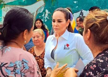 Encabeza Carmen Lilia Canturosas rehabilitación de vías al sur de Nuevo Laredo