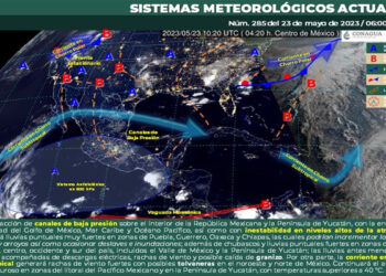 Clima en México: esperan más lluvias por un frente frío en el país