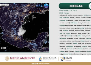 ¡Descargas eléctricas y granizadas!: frente frío se hace presente en México