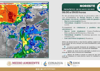 No olvides el paraguas: se esperan lluvias en gran parte de México