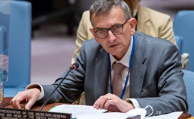 Jefe de la misión de la ONU en Sudán es declarado ‘persona non grata’ en el país