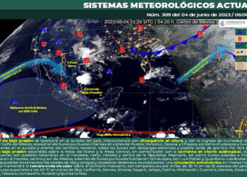 ¡A protegerse!: se mantiene el pronóstico de clima extremo para México