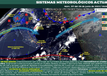 ¡No olvides la sombrilla!: prevén lluvias y tolvaneras en México